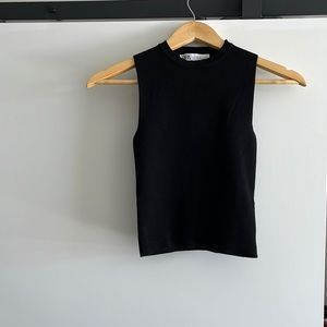 Zara Sleeveless Knit Top